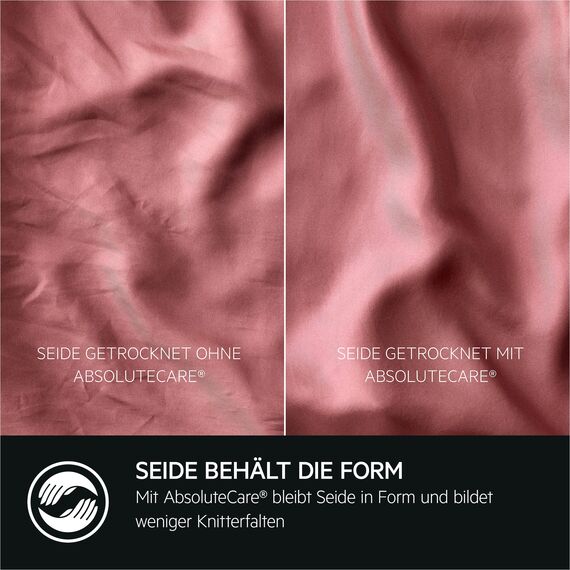 AEG Wärmepumpentrockner 8kg, Testsieger der Stiftung Warentest 2025, neue Energiekl. B, Serie 8000 AbsoluteCare Wolle- & Seidetrocknung, Reversierautomatik für Knitterschutz, Innenbeleuchtung TR8AMZ78