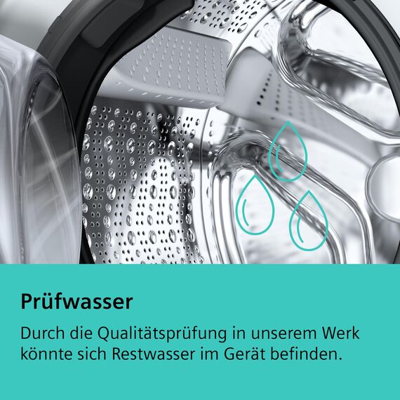 Siemens WQ46B2D41 iQ700, Wärmepumpentrockner 9 kg, Extrem Leise, varioSpeed, Halbe Beladung, Knitterschutz, autoDry, über Home Connect mit Waschmaschine verbinden, Selbstreinigung, Weiß