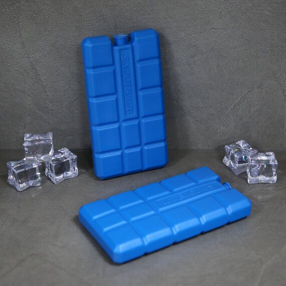 VonBueren 2-24 Kühlakkus für Kühltasche 12h Lange Kühlung | ca. 200 g je Kühlakku | ca. 8,1 x 15,2 x 2,2 cm | auch für Kühlbox (4)