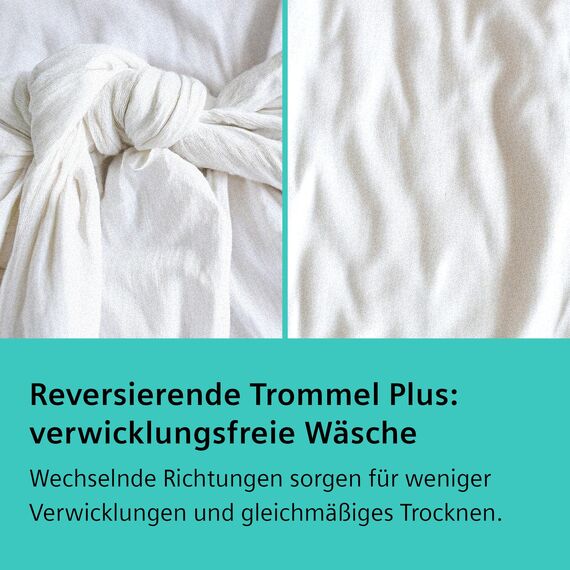Siemens WQ45B2B40, Stiftung Warentest GUT (2,5)*, iQ700 Smarter Wärmepumpen-Trockner 9kg, autoDry optimale Trocknung, selbstreinigender Kondensator, Touch LED-Display, intelligentDry, Outdoor-Programm