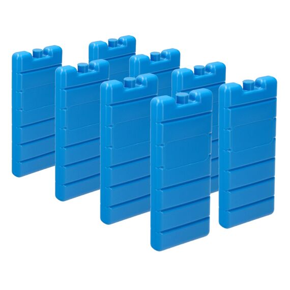 VonBueren 2-30 Kühlakkus für Kühltasche 12h Lange Kühlung | ca. 200 g je Kühlakku | ca. 7,4 x 16,7 x 2,1 cm | auch für Kühlbox (8)