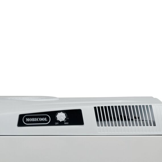 Mobicool ME27 elektrische Kühlbox 26L – 12V und 230V – Tragbare Camping Kühlbox für Auto, Wohnmobil, LKW und Outdoor Reisen – Zuverlässige Kühlung für unterwegs – Blau