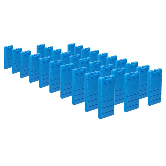 VonBueren 2-30 Kühlakkus für Kühltasche 12h Lange Kühlung | ca. 200 g je Kühlakku | ca. 7,4 x 16,7 x 2,1 cm | auch für Kühlbox (30)