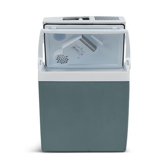 Mobicool ME24 elektrische Kühlbox 23L – 12V und 230V – Kompakte Auto-Kühlbox mit Doppellüfter-System und Kabelfach im Deckel für Camping, Urlaub und Tagesausflüge
