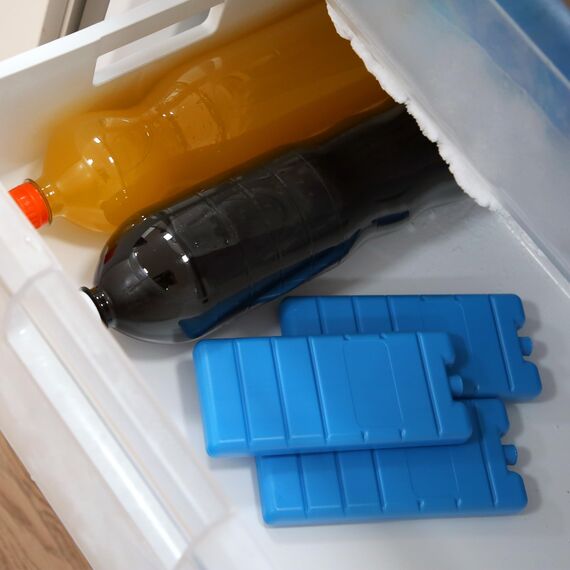 VonBueren 2-30 Kühlakkus für Kühltasche 12h Lange Kühlung | ca. 200 g je Kühlakku | ca. 7,4 x 16,7 x 2,1 cm | auch für Kühlbox (20)
