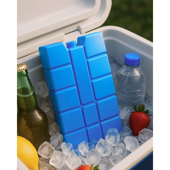 ToCi Kühlakkus Set 2X je 200 ml – Kompakte Kühlelemente für Kühltasche & Kühlbox | Wiederverwendbare Eisakkus BPA-frei | Bis zu 12 h Kühlung – EU-Qualität