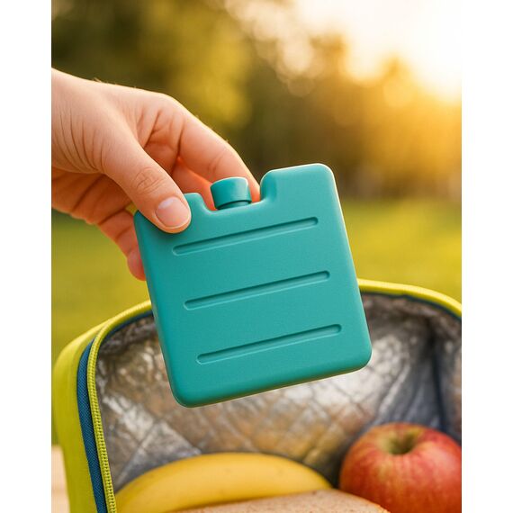 ToCi 3er Set Kleine Kühlakkus | Mini Kühl-Elemente für die Kühltasche Kühlbox | Kühl-Akku - platzsparende Kühlelemente für die Brotdose Lunchbox