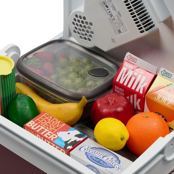 Mobicool ME24 elektrische Kühlbox 23L – 12V und 230V – Kompakte Auto-Kühlbox mit Doppellüfter-System und Kabelfach im Deckel für Camping, Urlaub und Tagesausflüge