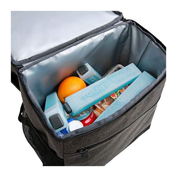 TOURIT Kühlakkus Kühlelemente für Kühltasche Kühlbox Kühlrucksack Wiederverwendbar Geeignet für Reisen,8er Set,Blau