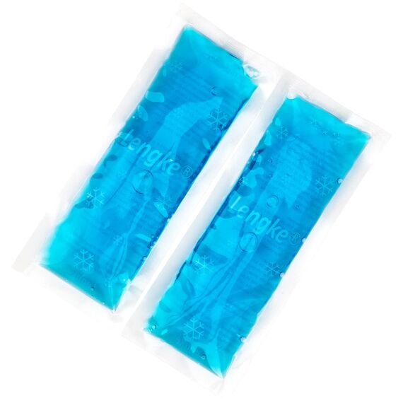 YOUSHARES 2 Stück Kühlakkus für Insulin Kühltasche Reise Tasche, Ice Pack für Diabetiker Etui Medikamenten Kühlbox, 2 Packungen