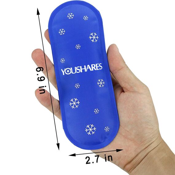 YOUSHARES Eisbeutel für Insulin kühltasche Reise Tasche - Wiederverwendbare Eisbeutel für Insulin kühltasche für Diabetiker (2 Packungen)
