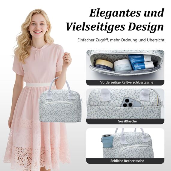 AOTM Kühltasche Klein für Frauen Männer, 12L Große Lunchtasche Isoliert Verstellbare Schultergurte, Faltbar Mini kühltasche kühlbox klein für Herren Damen, Isoliertasche für Arbeit Picknick Unterwegs