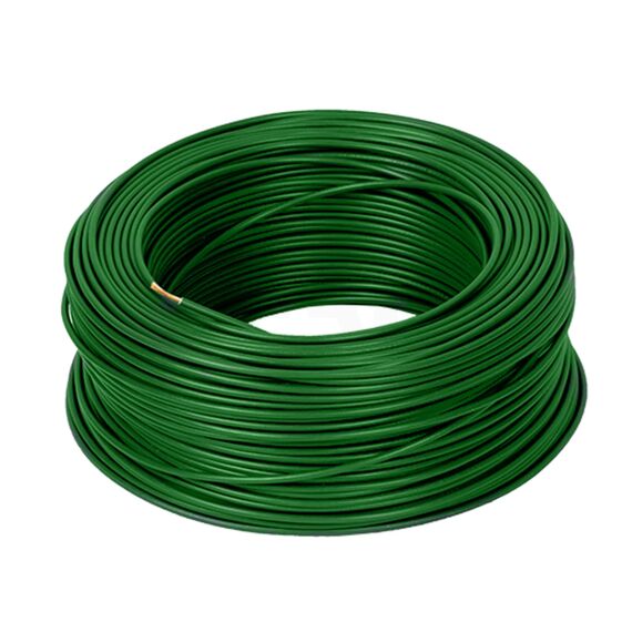 10 Meter ALPTEG H07V-K Kabel 1,5 mm² grün