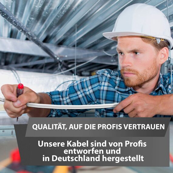 MAS Premium Feuchtraumkabel Stromkabel 5-200m Mantelleitung NYM-J 3x1, 5 2,5 4 6 10 oder 5x1,5 2,5 4 6 10 16 Elektrokabel für feste Verlegung (NYM-J 3x2, 5 mm², 140m)