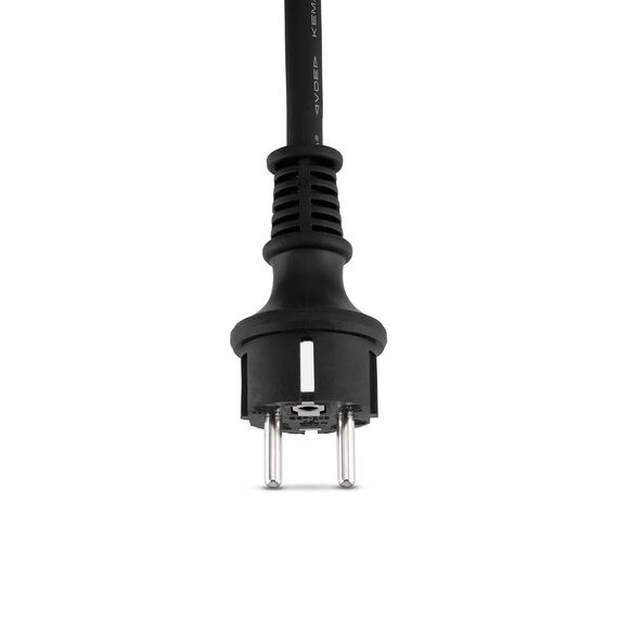 REV Zuleitung - Ersatzkabel für den Außenbereich, 10m Zuleitung (H07RN-F 3G1,5 mm²), Stromkabel mit Stecker, 3680W, IP44 - schwarz