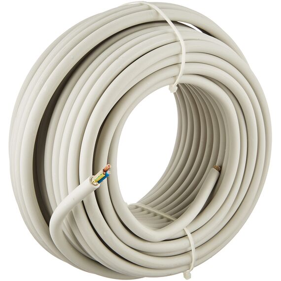 Kopp 150825001 Mantel-Leitung NYM-J 3 x 1.5 mm² 25 m grau electronic wire