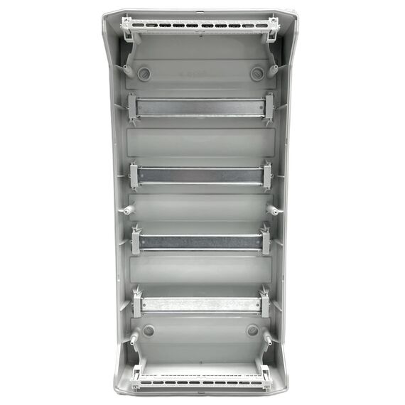 Tehno Plast Sicherungskasten Aufputz IP65 Feuchtraum Gehäuse Verteiler Kleinverteiler 2 reihig 24 Module (4-reihig 48 Module)