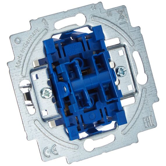 Busch-Jaeger Doppelwippenschalter BUSC UP-Serienschalter 2000/5 US, Vvv.