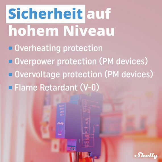 Shelly Pro 1 | LAN, WLAN 1-Kanal-DIN-Schienen-Smart-Schalter mit Potentialfreie Kontakte - 16A | Lichtschalter | Alexa & Google Home | iOS Android App | Kein Hub Erforderlich | Hausautomation