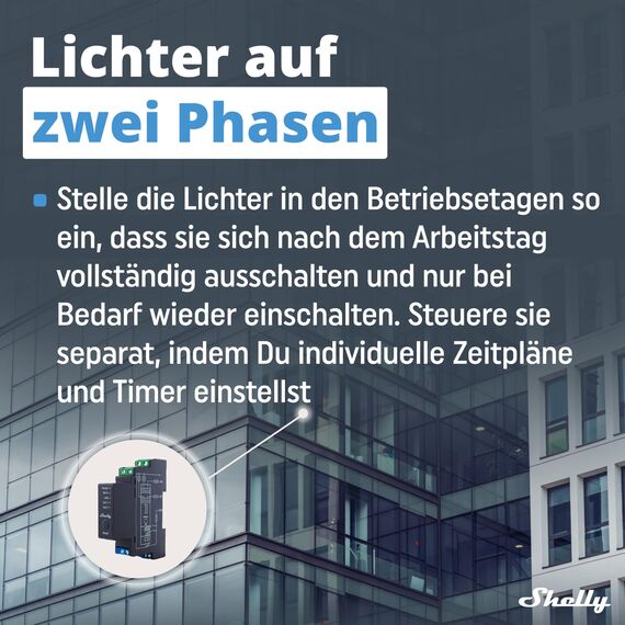Shelly Pro 2 | LAN & WLAN 2-Kanal DIN-Schienen Relais Schalter - 25A | Potentialfreie Kontakte | Alexa & Google Home | iOS Android App | Lichtsteuerung | Fernsteuerung | Wasserverteiler