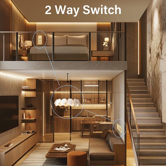BSEED Touch Lichtschalter mit Schuko Steckdose mit LED Anzeiger 1 Fach 2 Wege Glas Lichtschalter mit Doppelt Wandsteckdosen Golden 228mm