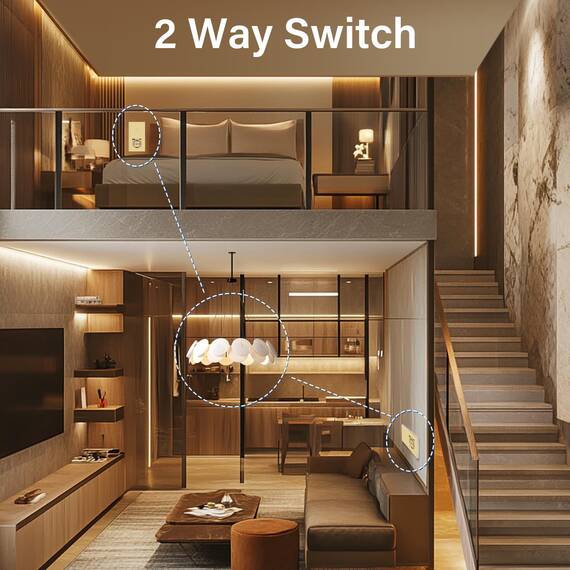 BSEED Touch Lichtschalter mit USB Steckdose Anschluss (Max. 2.1A) Typ C Port 1 Fach 2 Wege Wandschalter mit USB Steckdose Unterputz Lichtschalter mit Glasrahmen Golden (Nicht Smart Schalter)