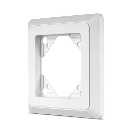 REV PrimaLuxe Lichtschalter, 4x Aus-/Wechselschalter im Set mit 4x 1-fach und 1x 2-fach Rahmen, weiss