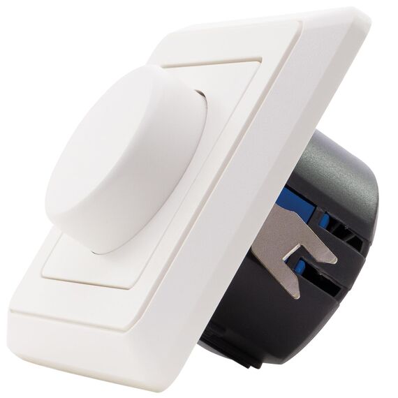 REV PrimaLuxe Dimmer - Lichtschalter für LED Lampen 5-100W und Glühlampen 5-300W, weiß