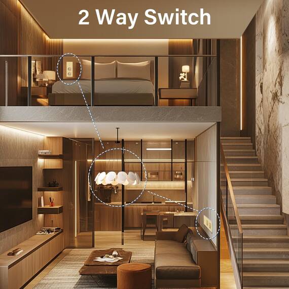 BSEED Touch Lichtschalter mit Schuko Steckdose mit LED Anzeiger 2 Fach 2 Wege Glas Lichtschalter mit Doppelt Wandsteckdosen Golden 228mm