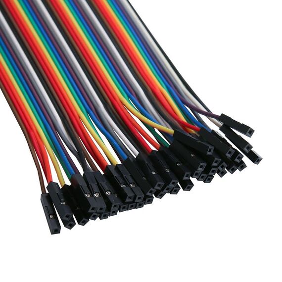 ELEGOO Jumper Wire 40 x 20cm Kabel Steckbrücken 28AWG Drahtbrücken für Arduino (3er Set)