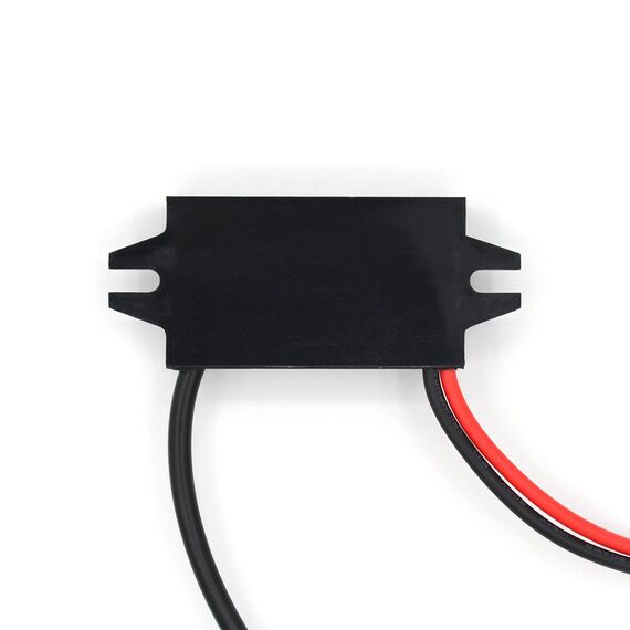 Bauer Electronics | DC-DC 8V-32V zu 5V Spannungs-wandler USB-C 3A 15W | USB Buchse 12-V 5-V Strom-adapter USB Netzteil 24-V USB Spannungs-wandler Buck Converter Step-down Ladegerät Volt Lade-regler
