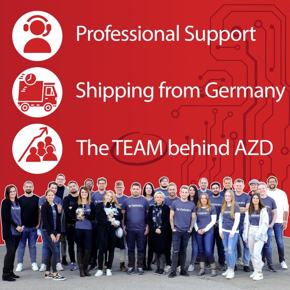 AZDelivery 5 x Jumper Wire Kabel 3 x 40 STK. je 20 cm M2M/ F2M / F2F kompatibel mit Arduino und Raspberry Pi Breadboard inklusive E-Book!