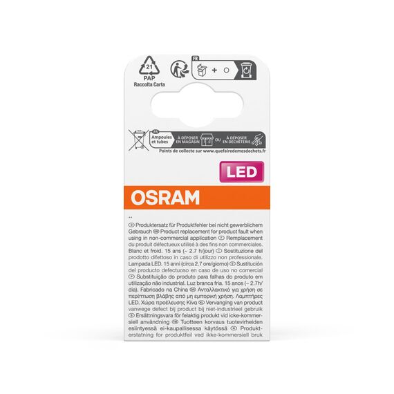 Osram Star Reflektor LED-Lampe für GU5.3-Sockel, klares Glas,Kaltweiß (4000K), 210 Lumen, Ersatz für herkömmliche 20W-Leuchtmittel, nicht dimmbar, 1-er Pack