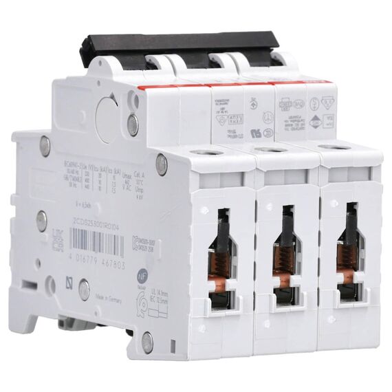 ABB S203-C10 Sicherungsautomat S200-3P-10 A-C System Typ C Pro M Compact 2CDS253001R0104