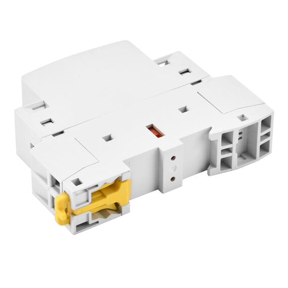 Heschen Modularer Haushalts-Wechselstromschütz, HS1-25/11, 25 A, AC/DC 220V Spule, 2-polig, 1NO 1NC, 35 mm DIN-Schienenmontage, für Schaltkreissteuerung