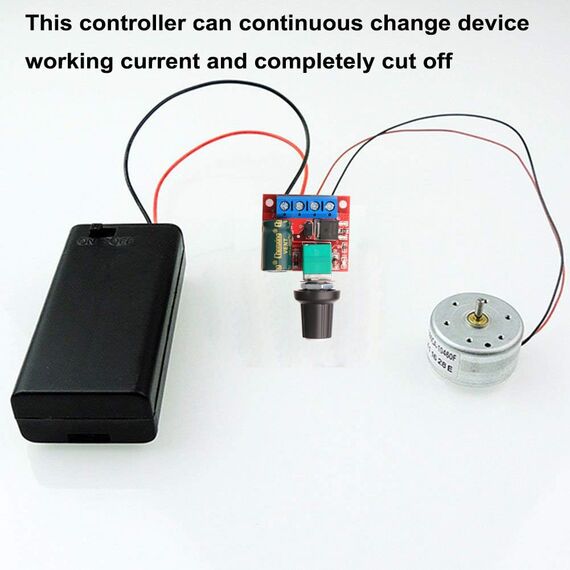 Gebildet 5pcs PWM Motor-Drehzahlsteller,DC 5V-35V 5A Einstellbarer Reversible,DC 6V 12V 24V 35V Variabler Spannungsregler Dimmer-Regler,mit LED-Anzeige und Schalterfunktion