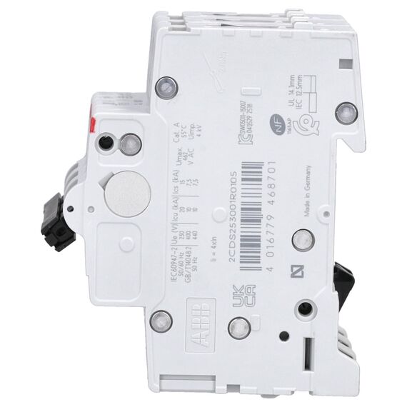 ABB S203-B10 MCB Leitungsschutzschalter Typ B, 3P 10A 400V 6 kA System Pro M Compact 2CDS253001R0105