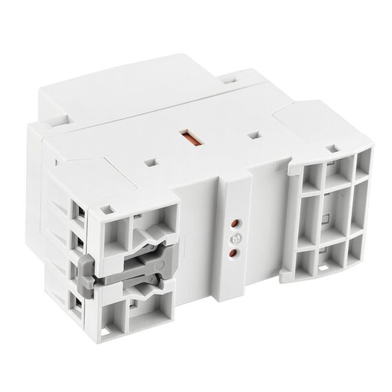 Heschen Haushalts-Wechselstromschütz, HS1-25, 4-polig, 2NO, 2NC, AC 220 V/240 V, Spulenspannung, 35 mm, DIN-Schienenhalterung