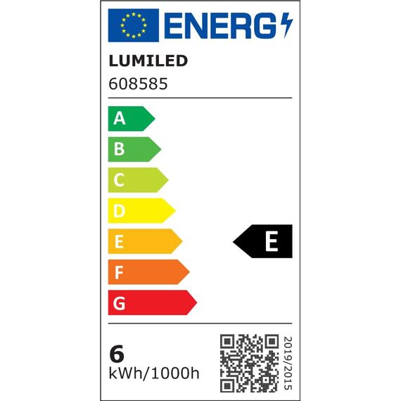 Lumiled LED GU10 PAR16 6W ersetzt 50W 600lm 6500K Kaltweiß 120° Nicht Dimmbar 10er Pack Energiespar Leuchtmittel Reflektor Spot für Küche Wohnzimmer Büro Flur