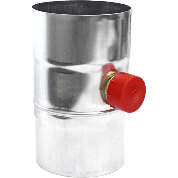 SAREI Regenwassersammler aus Zink, DN 87, Regenwasser nutzen, einfache Montage in Fallrohr, direkt Wasser sammeln, Nennweite 87 mm
