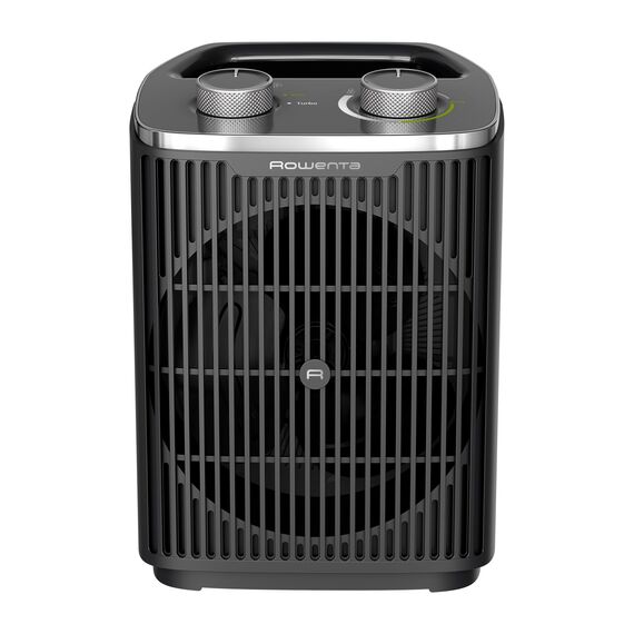 Rowenta Instant Comfort Compact 2000 Heizlüfter, 2 Leistungsstufen, kompakte Abmessungen, Thermostat, Kühlstufe, Tragegriff, Schwarz, SO2350F0 [Energieklasse A+++]