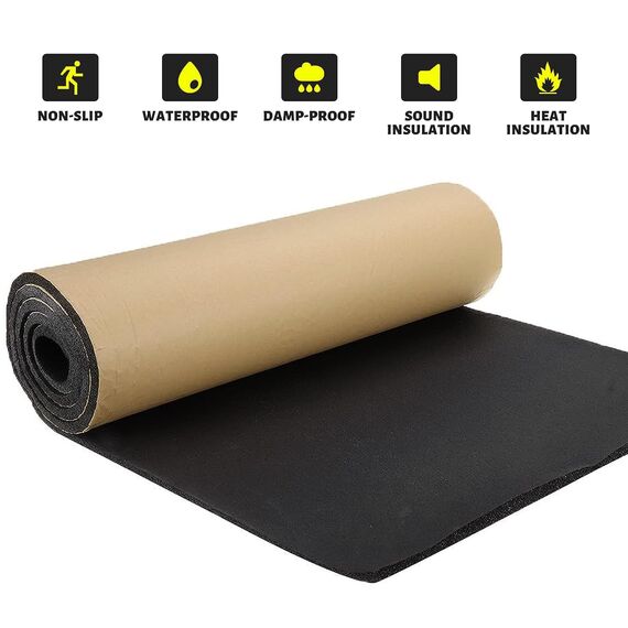20MM 30cm x 150cm Dämmmatte Auto Schallschutzmatte Dämmung Isolierung Schallschutz selbstklebend