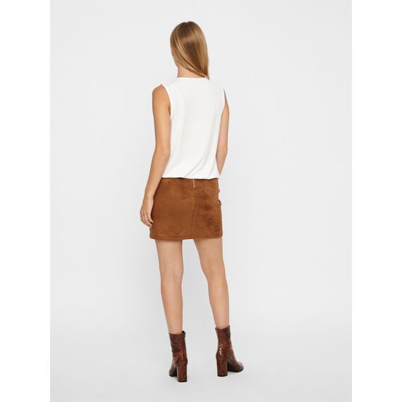 VMDONNADINA FAUXSUEDE SHORT SKIRT GANOOS