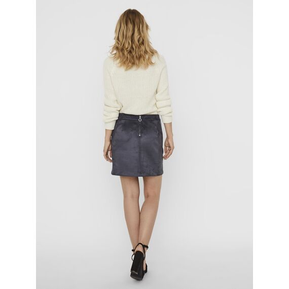 VERO MODA VMDONNADINA FAUXSUEDE Short Skirt GANOOS