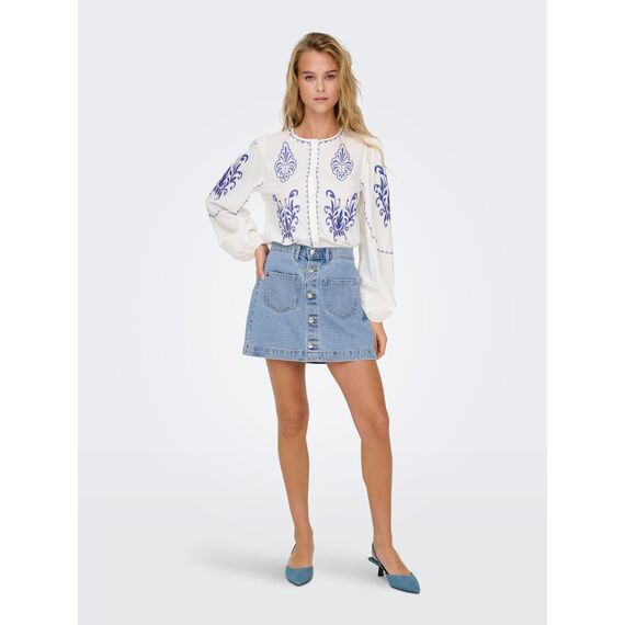 ONLY Female Jeansrock ONLAMAZING Denim Kurzer Rock