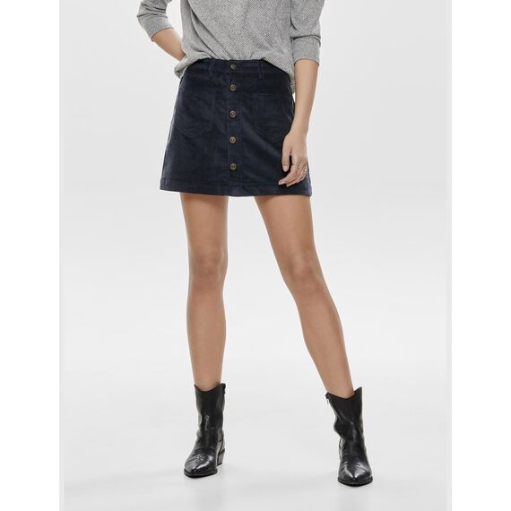 ONLY Damen 15182080 Rock, Blau (Night Sky Night Sky), 34 (Herstellergröße: XS)