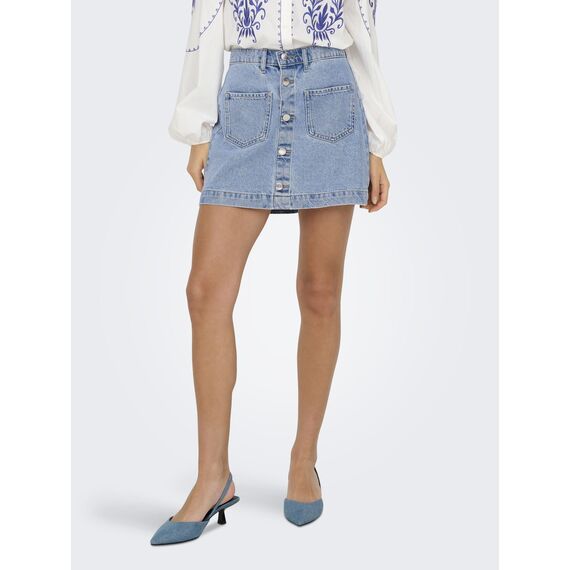 ONLY Female Jeansrock ONLAMAZING Denim Kurzer Rock