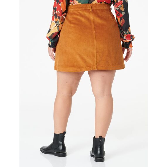 ONLY ONLAMAZING HW Cord Skirt PNT NOOS/KA-X Rustic Brown 24 BD