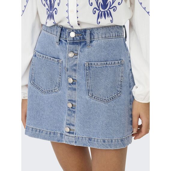 ONLY Female Jeansrock ONLAMAZING Denim Kurzer Rock
