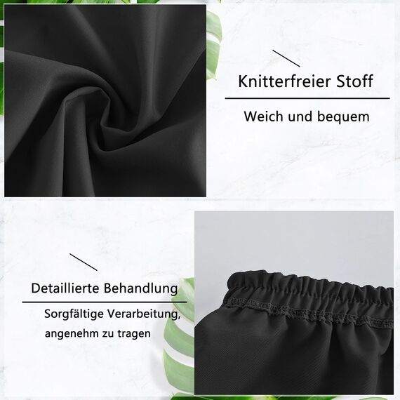 Girstunm Women's Shirt Extender for Women 2Pcs Adjustable Layered Fake Top Lower Sweep Shirt Half Length Mini Skirt for Girls Schwarz M